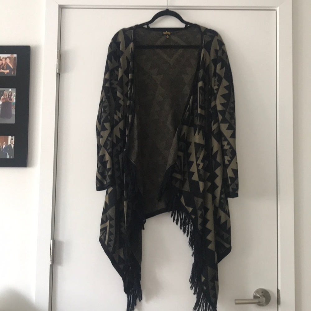 Tribal print sweater